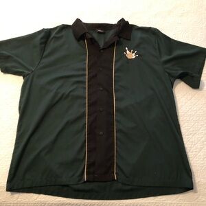 Hilton Retro Bowling button down bowling shirt. Size large.